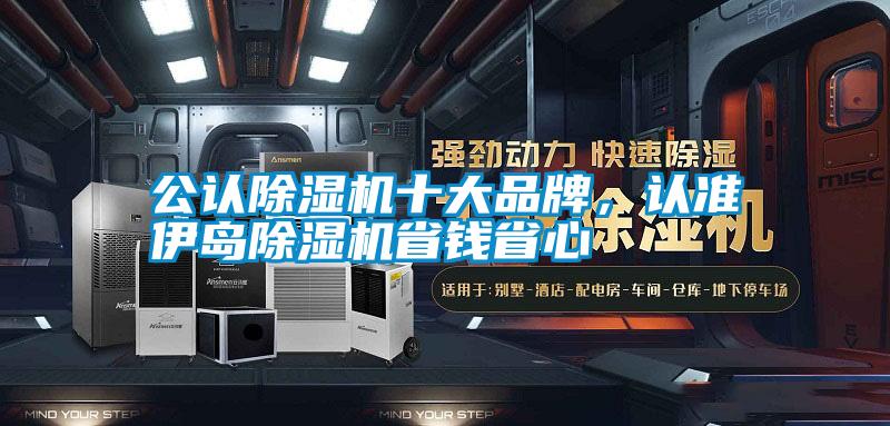 公認除濕機十大品牌，認準伊島除濕機省錢省心