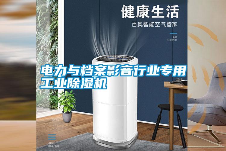 電力與檔案影音行業專用工業除濕機