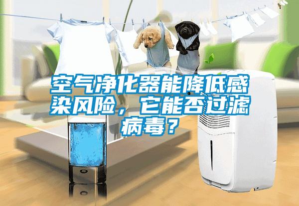 空氣凈化器能降低感染風險，它能否過濾病毒？