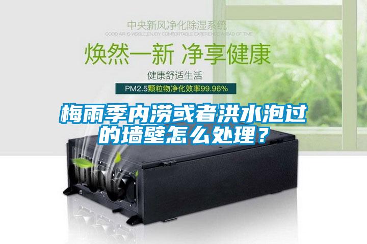 梅雨季內澇或者洪水泡過的墻壁怎么處理？