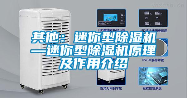 其他：迷你型除濕機—迷你型除濕機原理及作用介紹