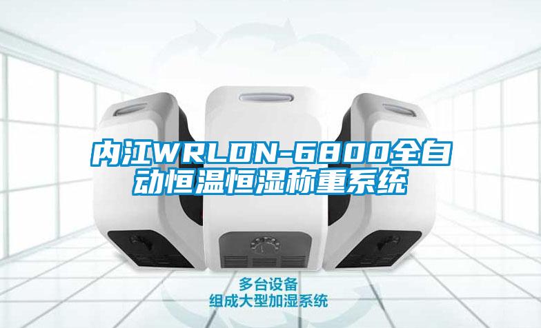 內江WRLDN-6800全自動恒溫恒濕稱重系統