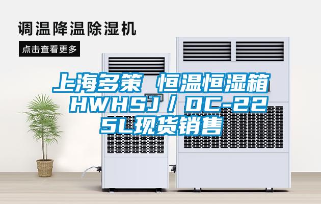 上海多策 恒溫恒濕箱 HWHSJ／DC-225L現貨銷售