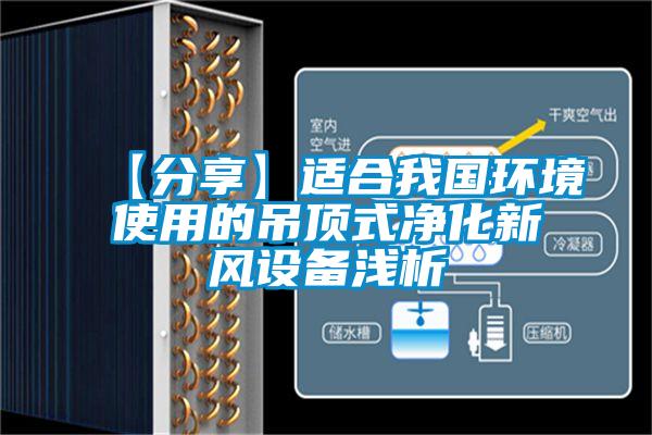 【分享】適合我國環境使用的吊頂式凈化新風設備淺析