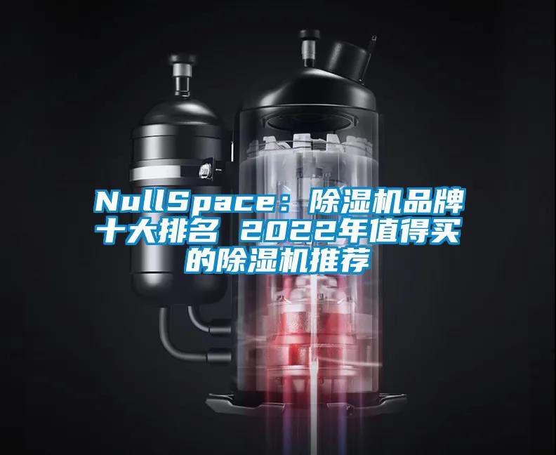 NullSpace：除濕機品牌十大排名 2022年值得買的除濕機推薦