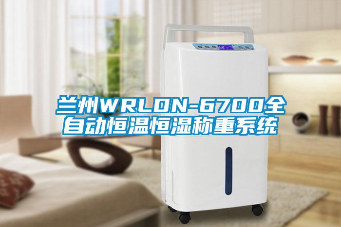 蘭州WRLDN-6700全自動恒溫恒濕稱重系統