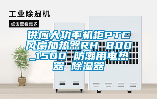 供應(yīng)大功率機柜PTC風扇加熱器RH 800_1500 防潮用電熱器 除濕器