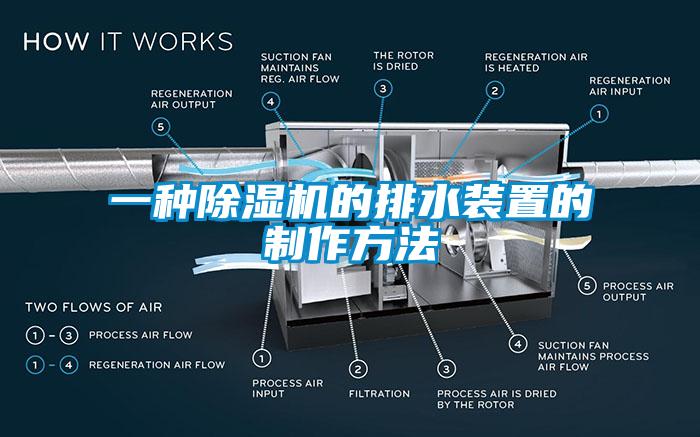 一種除濕機的排水裝置的制作方法