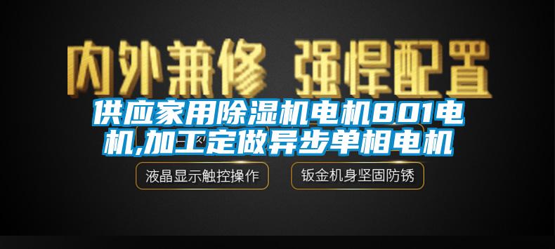 供應家用除濕機電機801電機,加工定做異步單相電機