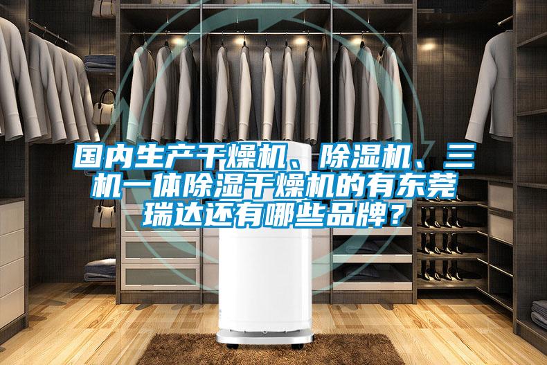 國內生產干燥機、除濕機、三機一體除濕干燥機的有東莞瑞達還有哪些品牌？