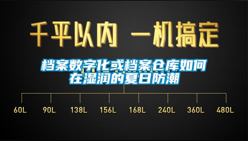 檔案數字化或檔案倉庫如何在濕潤的夏日防潮