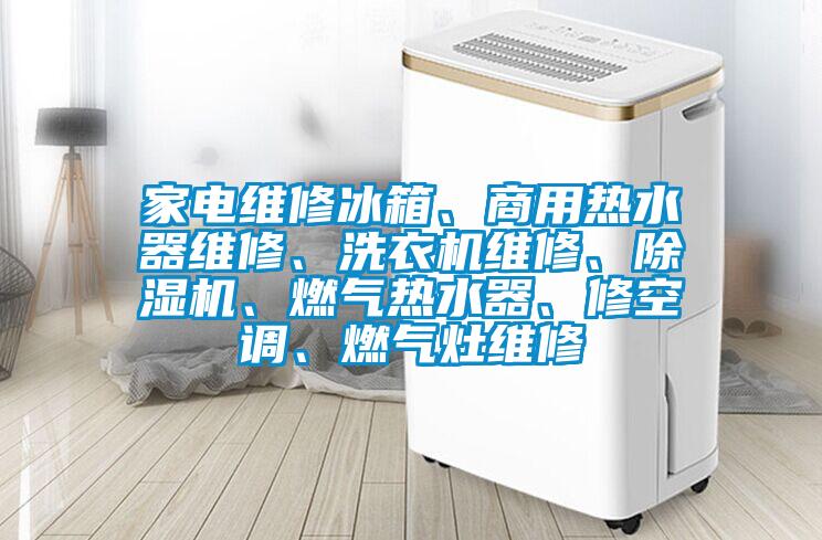 家電維修冰箱、商用熱水器維修、洗衣機(jī)維修、除濕機(jī)、燃?xì)鉄崴鳌⑿蘅照{(diào)、燃?xì)庠罹S修