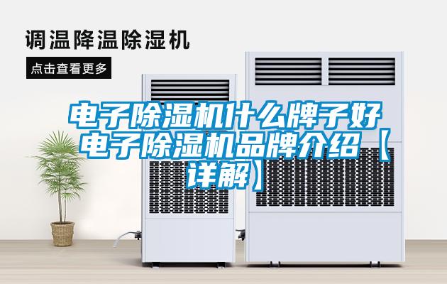 電子除濕機什么牌子好 電子除濕機品牌介紹【詳解】