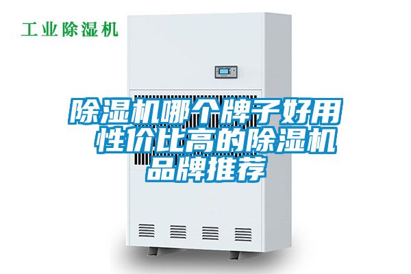 除濕機哪個牌子好用 性價比高的除濕機品牌推薦