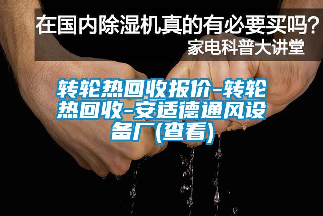 轉輪熱回收報價-轉輪熱回收-安適德通風設備廠(查看)