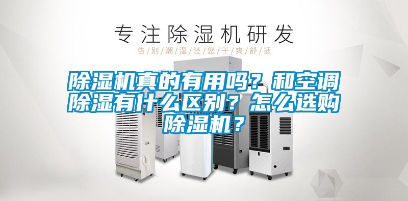 除濕機真的有用嗎？和空調除濕有什么區別？怎么選購除濕機？