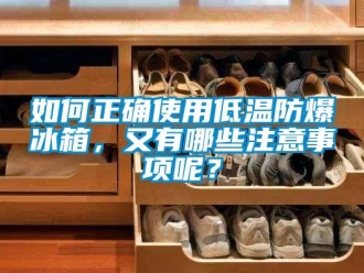 企業新聞如何正確使用低溫防爆冰箱，又有哪些注意事項呢？